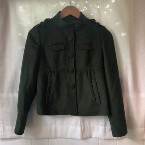 Forest Green Wool Jacket
